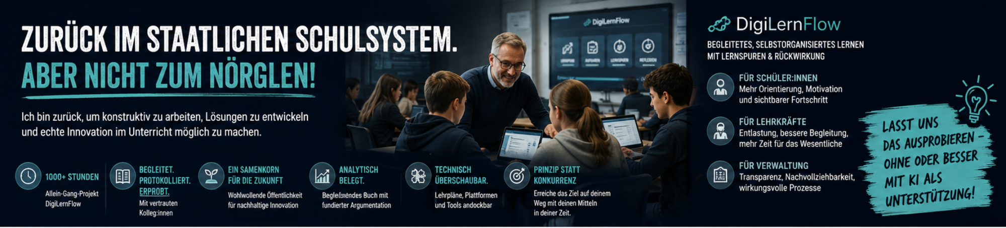 Was passiert, wenn Unterricht nicht nur digitaler, sondern besser organisiert wird?