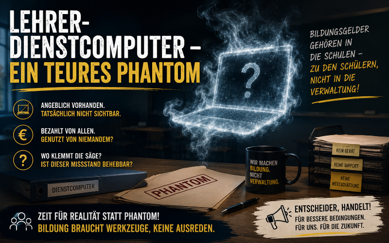 Lehrer-Dienstcomputer - ein teures Phantom?